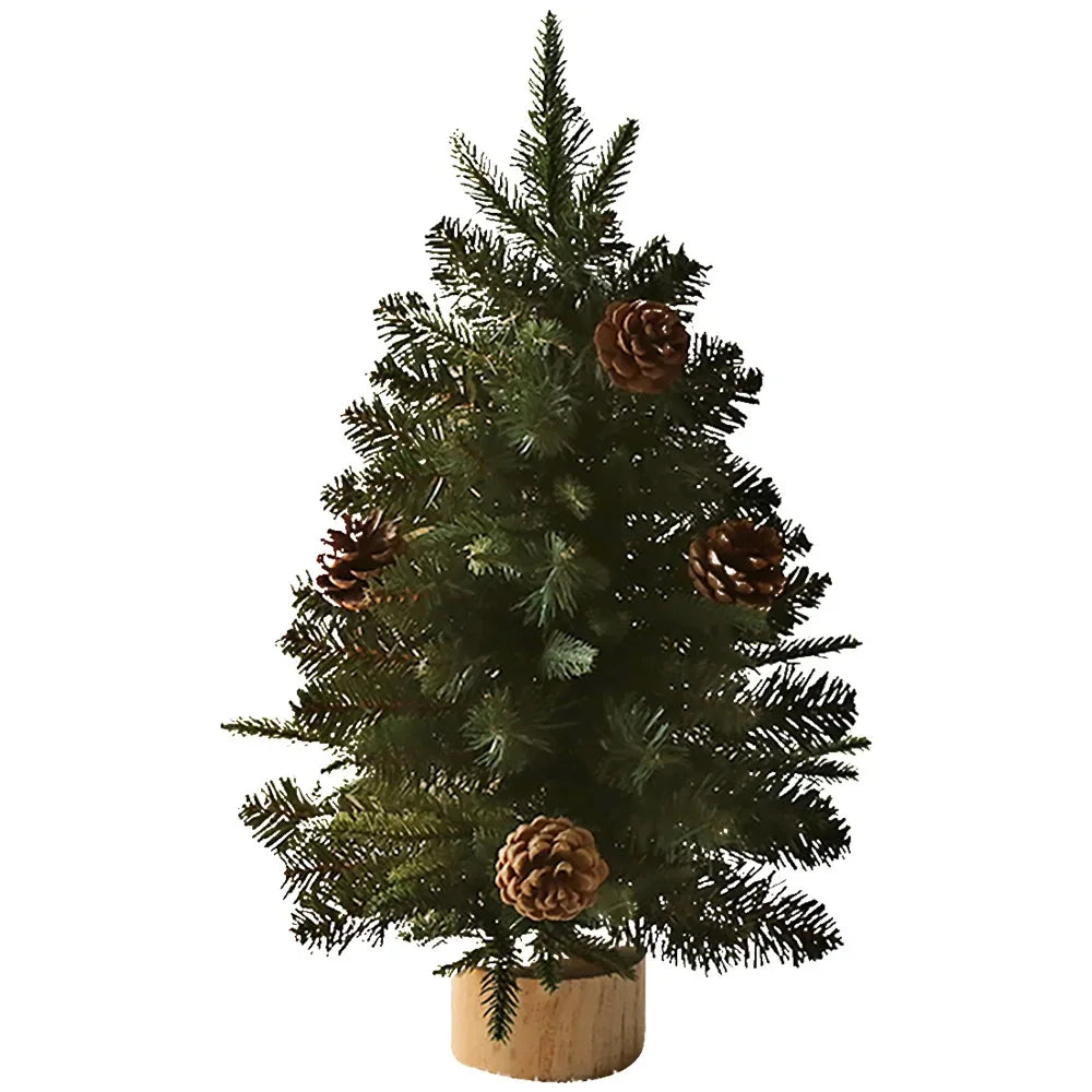 Hallow Bells® 40/60CM Christmas Tree Desktop Mini Xmas For Home Decoration