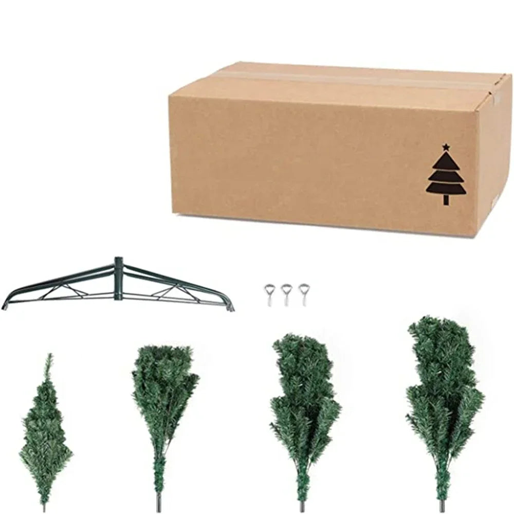 Hallow Bells® 2.1m Christmas Tree with 800 Tips Folding Stable