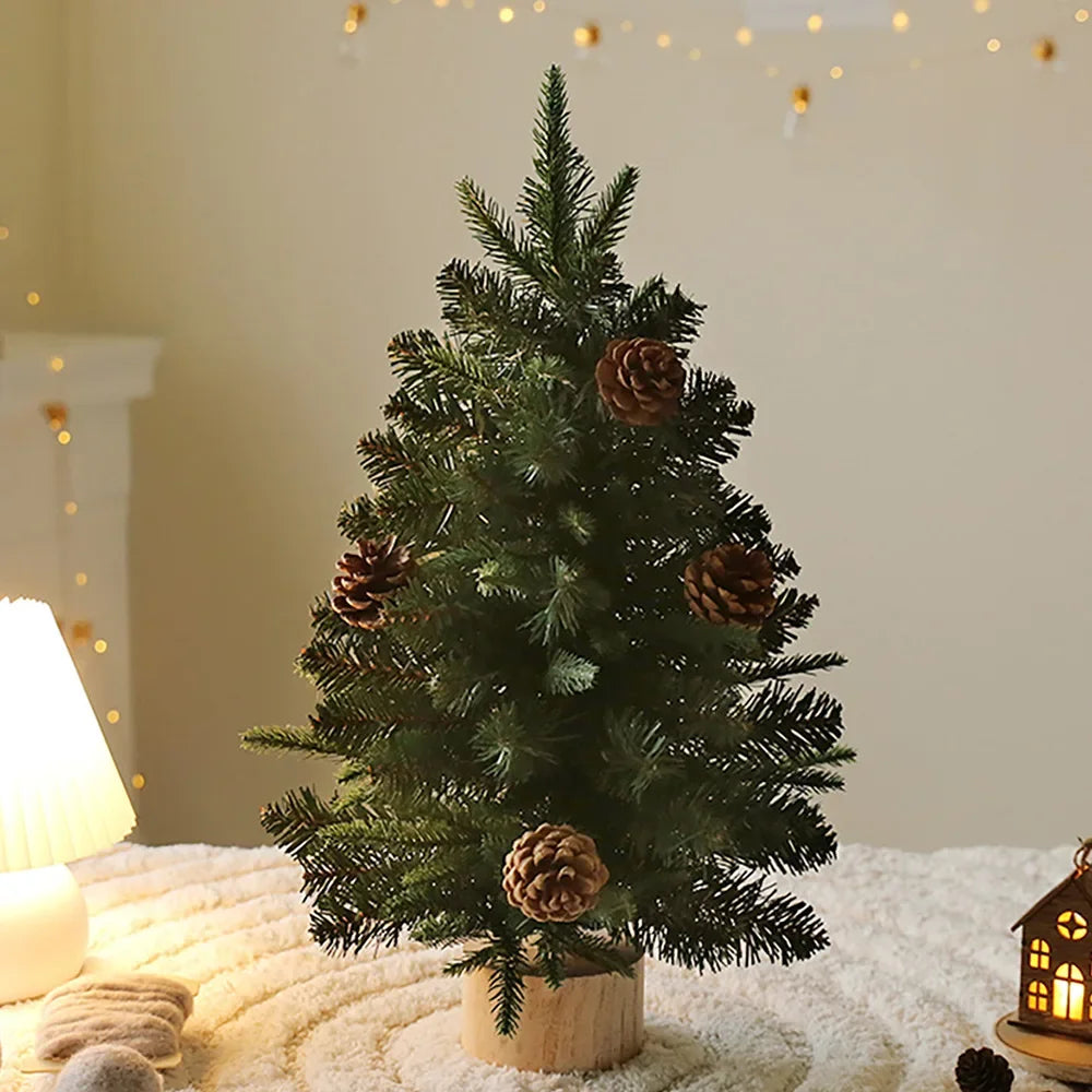 Hallow Bells® 40/60CM Christmas Tree Desktop Mini Xmas For Home Decoration