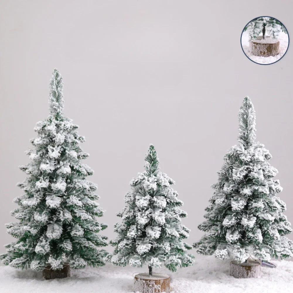 Hallow Bells® Pre-Lit Artificial Mini Christmas Tree with LED Lights