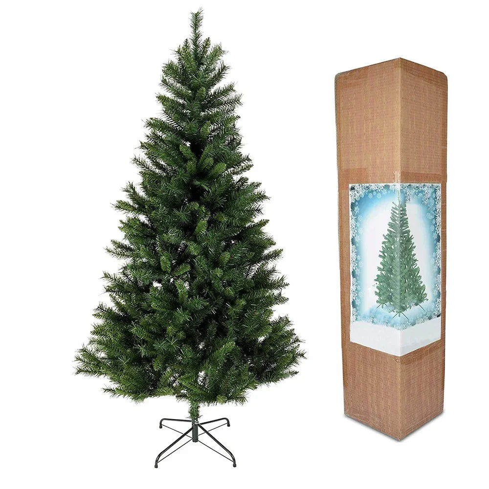 Hallow Bells® 2.1m Christmas Tree with 800 Tips Folding Stable