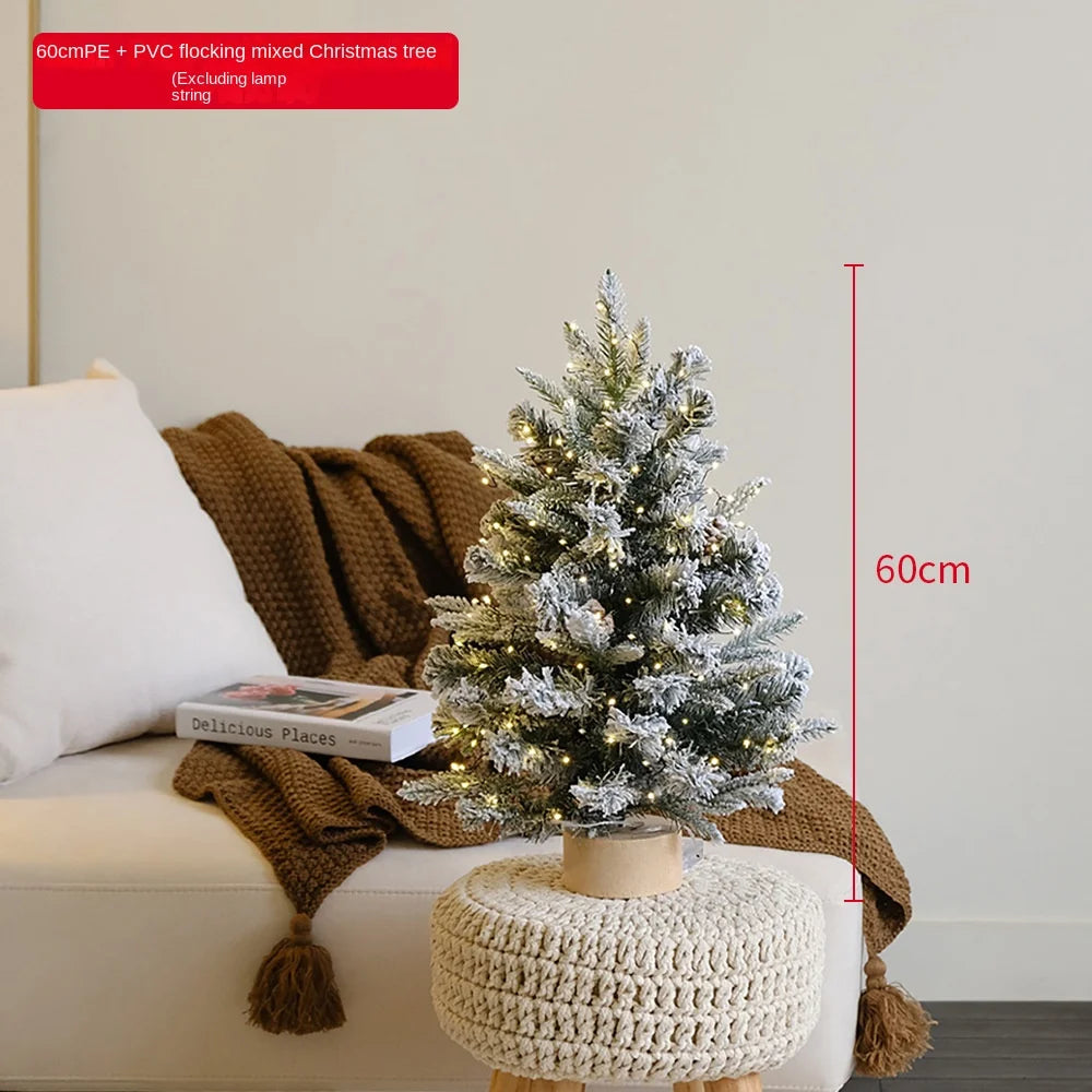 Hallow Bells® 40/60CM Christmas Tree Desktop Mini Xmas For Home Decoration